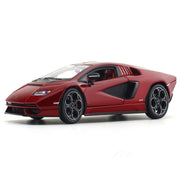 Bburago Lamborghini Countach LPI 800-4 red 1:24 Bburago with Acrylic Case Licensed Diecast Scale Model Car Collectible