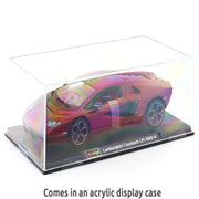 Bburago Lamborghini Countach LPI 800-4 red 1:24 Bburago with Acrylic Case Licensed Diecast Scale Model Car Collectible