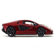 Bburago Lamborghini Countach LPI 800-4 red 1:24 Bburago with Acrylic Case Licensed Diecast Scale Model Car Collectible