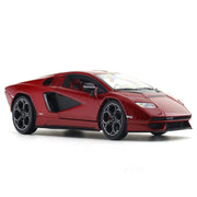 Bburago Lamborghini Countach LPI 800-4 red 1:24 Bburago with Acrylic Case Licensed Diecast Scale Model Car Collectible