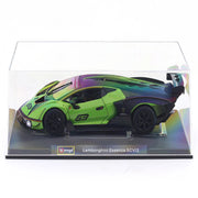 Bburago Lamborghini Essenza SCV12 1:24 Bburago with Acrylic Case Licensed Diecast Scale Model Car Collectible