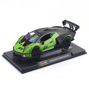 Bburago Lamborghini Essenza SCV12 1:24 Bburago with Acrylic Case Licensed Diecast Scale Model Car Collectible