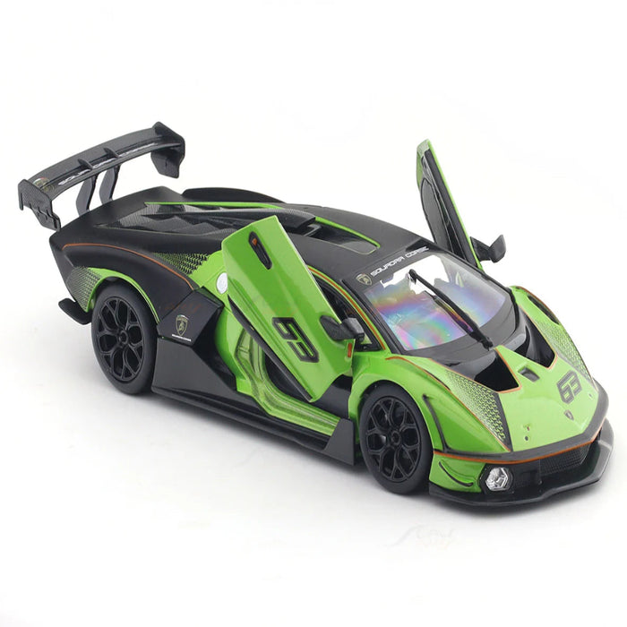 Bburago Lamborghini Essenza SCV12 1:24 Bburago with Acrylic Case Licensed Diecast Scale Model Car Collectible-Vehicles-Bburago-Toycra