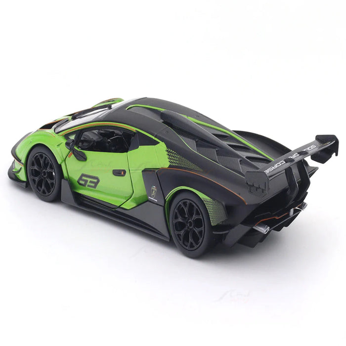 Bburago Lamborghini Essenza SCV12 1:24 Bburago with Acrylic Case Licensed Diecast Scale Model Car Collectible-Vehicles-Bburago-Toycra