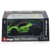 Bburago Lamborghini Essenza SCV12 1:24 Bburago with Acrylic Case Licensed Diecast Scale Model Car Collectible