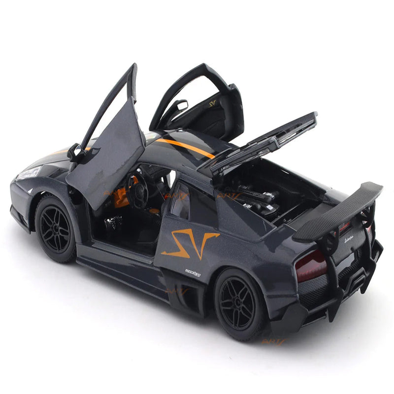 Bburago Lamborghini Murcielago LP670-4 SV China Edition with Acrylic Case 1:24 Bburago Licensed Diecast Scale Model Car Collectible