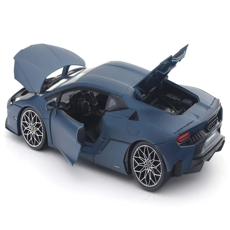 Bburago Lamborghini Temerario Blue 1:18 Bburago Licensed Diecast Scale Model Car Collectible