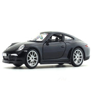 Bburago Porsche 911 Carrera S- Black 1:24 Bburago with Acrylic Case Licensed Diecast Scale Model Car Collectible