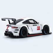 Bburago Porsche 911 RSR White 1:24 Bburago licensed diecast Scale Model car