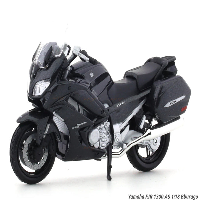 Bburago Yamaha FJR 1300 AS Black 1:18 diecast scale model bike - licensed-Vehicles-Bburago-Toycra