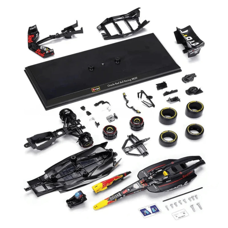 Bburago Oracle Red Bull RB20 Build-It F1 Model Kit