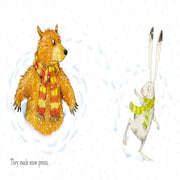 Bear And Hare Snow!