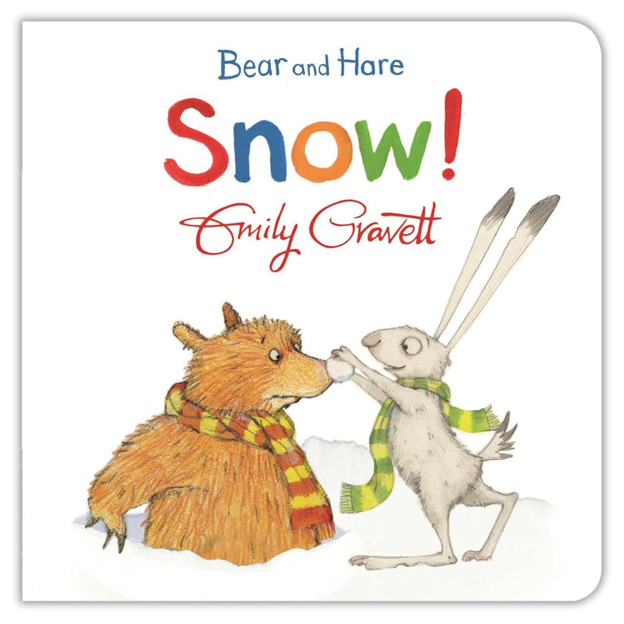 Bear And Hare Snow!-Board Book-Pan-Toycra