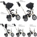 Bentley Mulliner 6-in-1 Baby Stroller - Gold-Stroller-Bentley-Toycra