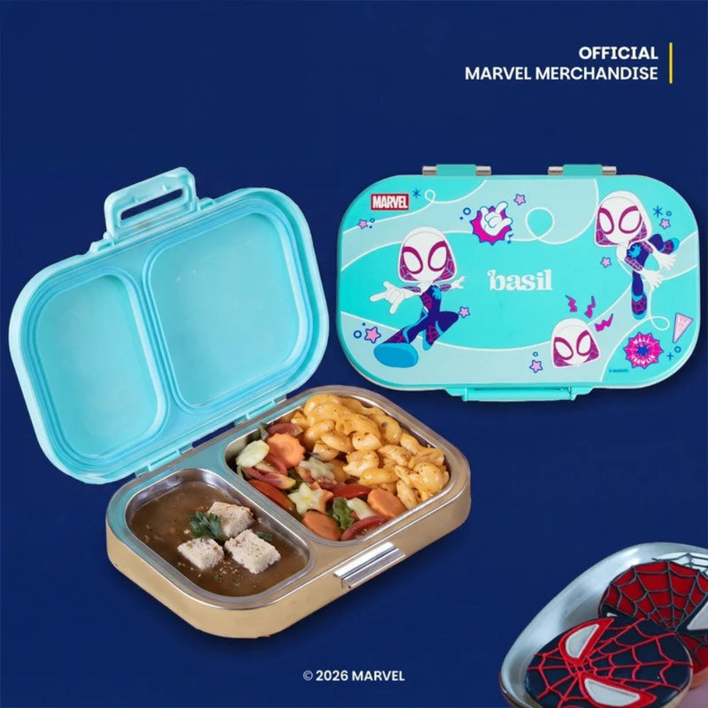 Basil Bento Ace 2 Section Lunch Box - 600ML