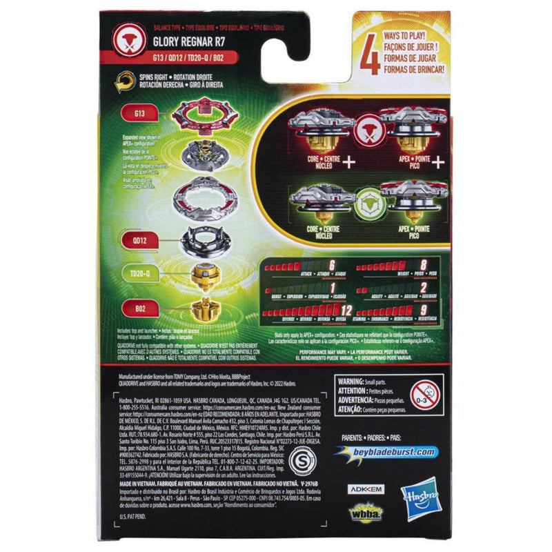 Beyblade Burst QuadDrive Spinning Top Starter Pack-Action & Toy Figures-Beyblade-Toycra