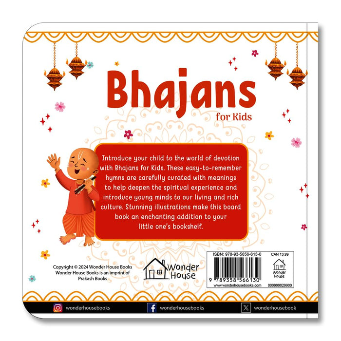 Bhajans For Kids-Board Book-WH-Toycra