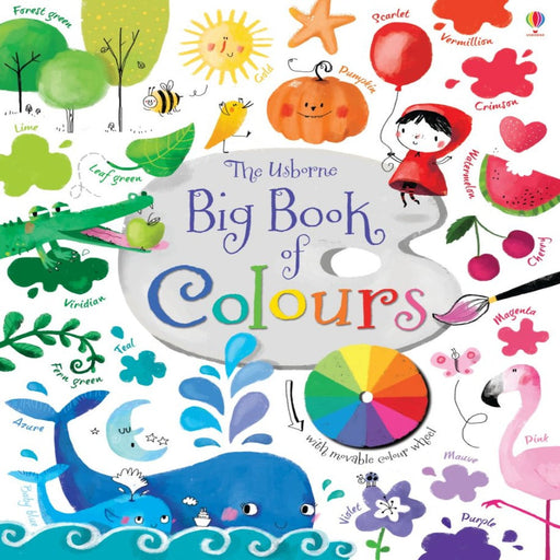 Big Book of Colours-Board Book-usb-Toycra