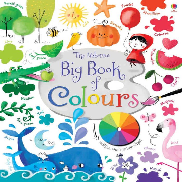 Big Book of Colours-Board Book-usb-Toycra
