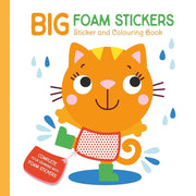 Big Foam Stickers And Colouring Book