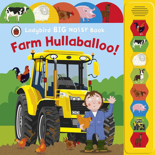Big Noisy Book Farm Hullaballoo!-Board Book-Prh-Toycra