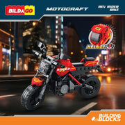 Bildago Motocraft Rev Rider Bike Creative Building Blocks(217 pcs)