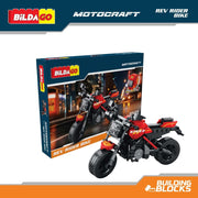 Bildago Motocraft Rev Rider Bike Creative Building Blocks(217 pcs)