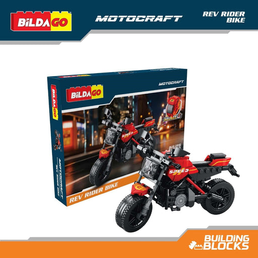 Bildago Motocraft Rev Rider Bike Creative Building Blocks(217 pcs)
