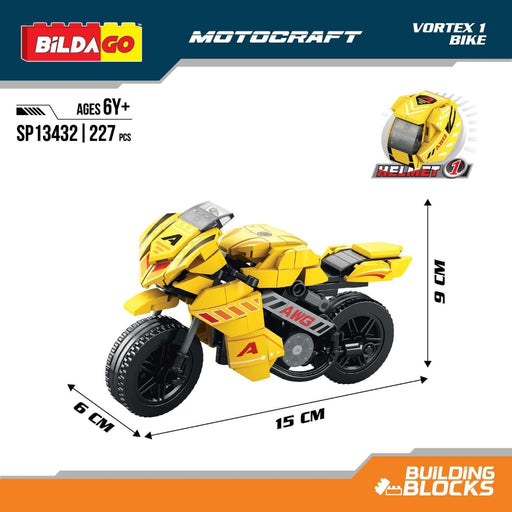 Bildago Motocraft Vortex 1 Bike Creative Building Blocks
