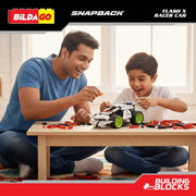Bildago Snapback 2 in 1 FlashX Pull Back Racer Car (198 pcs)