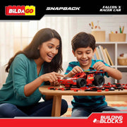Bildago Snapback Falcon X Pull Back Racer Car (191 pcs)