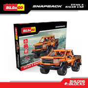 Bildago-Snapback Titan X Pull Back Racer Car (474 pcs)