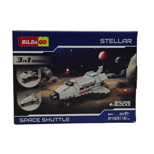 Bildago Stellar Space Shuttle (142 Pieces)-Construction-Bildago-Toycra