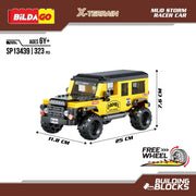 Bildago-Street Blaze Racers Mud Storm Racer Car(323 pcs)