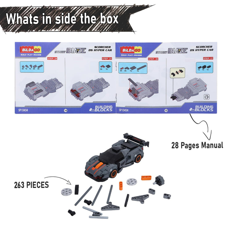 Bildago Street Blaze Scorcher Ds Hyper Car