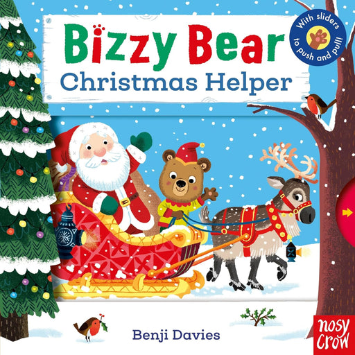 Bizzy Bear Christmas Helper-Board Book-Hc-Toycra