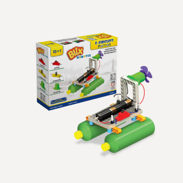 Blix 10 In 1 E-Circuit Motion-STEM toys-Blix-Toycra