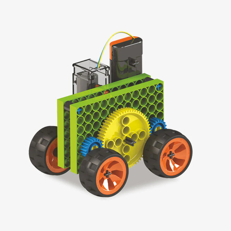 Blix 10-In-1 Gear Box Motorised Gear Changing Car (100+ Pieces)