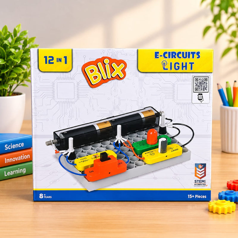 Blix 12 In 1 E-Circuits Lights (15+Pieces)