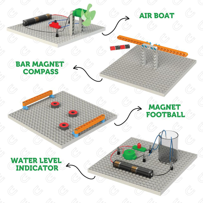 Blix 30 In 1 Electromagnetix Robotics For Kids