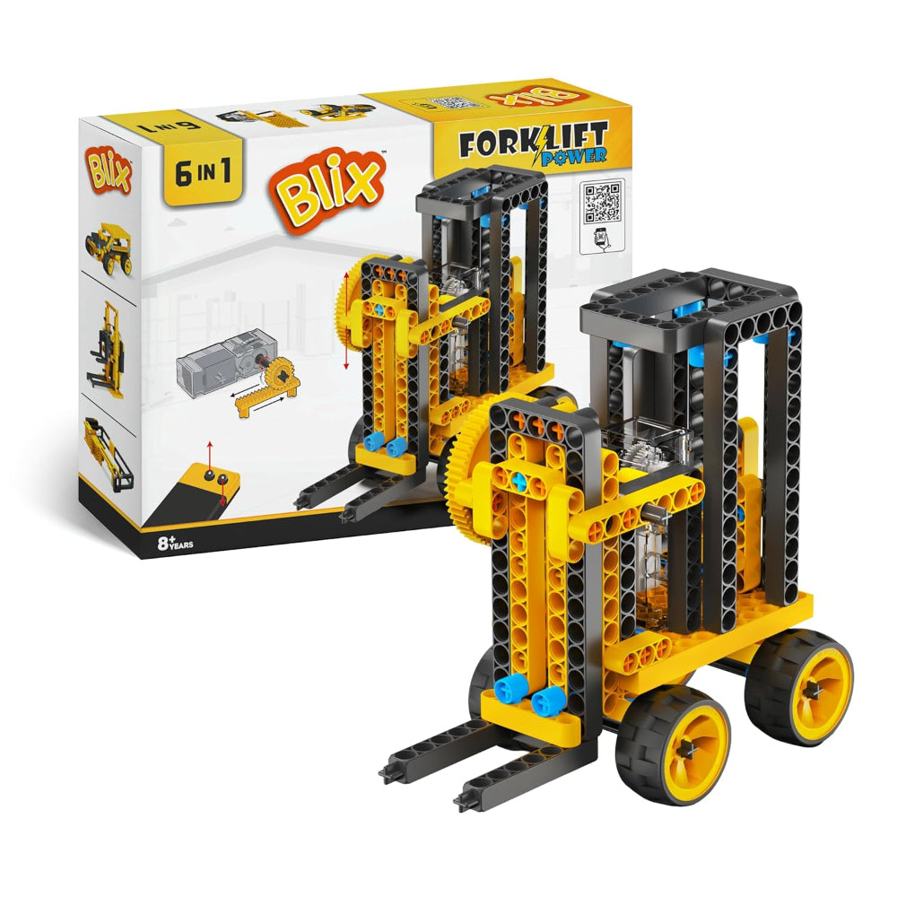 Blix 6 In 1 Forklift Power (180+ Pieces) | Buy Online at Toycra