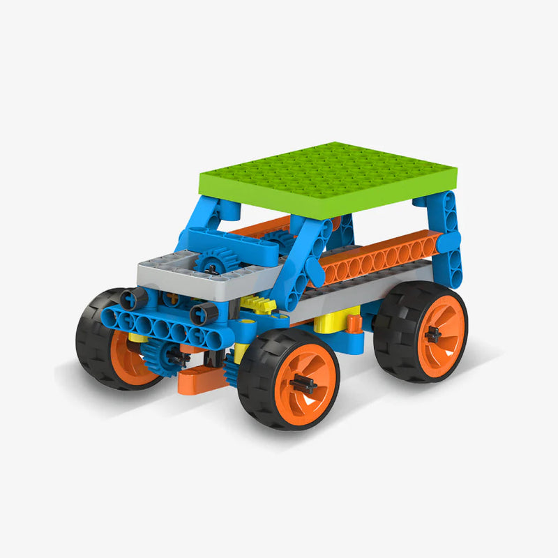 Blix 6 In 1 Rack & Pinion Mechanism Robotics For Kids (150+ Pieces)