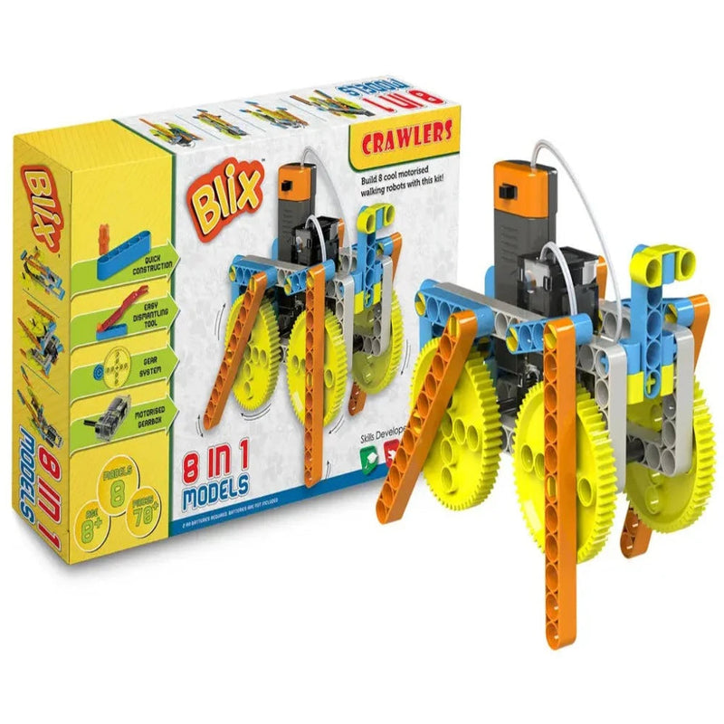 Blix Crawlers 8 In 1 Models (70+ Pieces)
