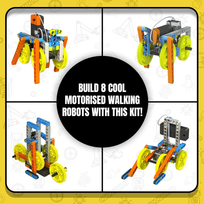 Blix DIY 8 in 1 Crawlers (70+ Pieces)-Construction-Blix-Toycra