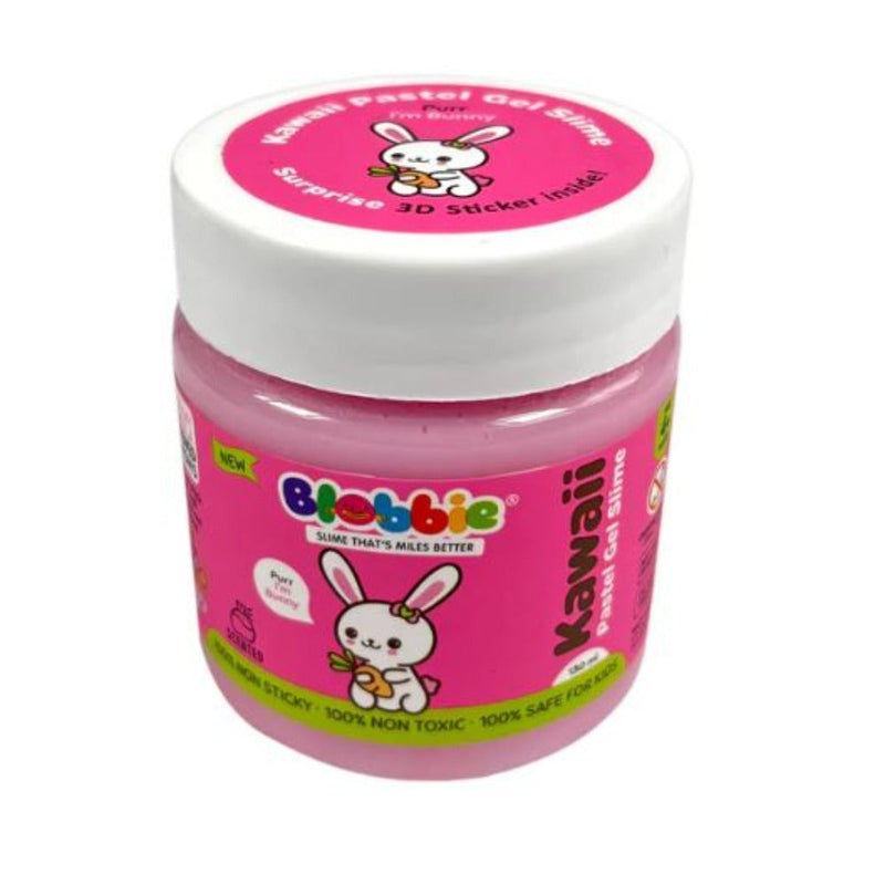 Blobbie Kawaii Pastel Gel Slime - Pack of 6