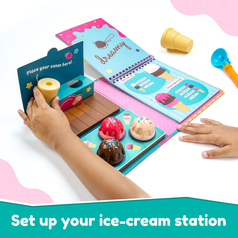 Bloomingo I Dream of Ice Cream Pretend Play Kit