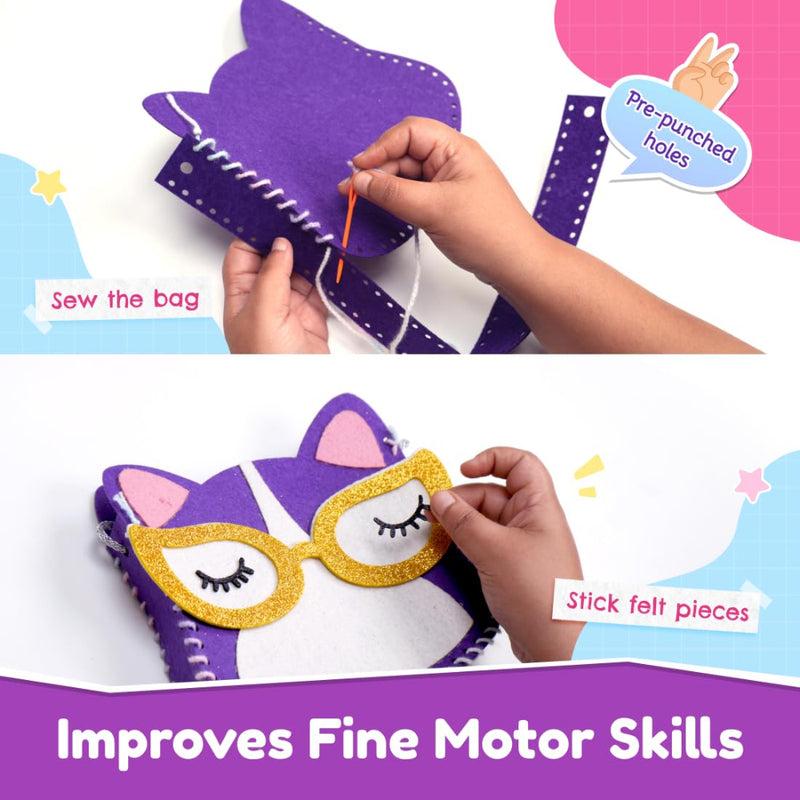 Bloomingo Kitty Sling Bag DIY Craft Kits
