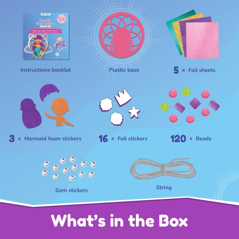Bloomingo Mermaid Dreamcatcher Art & Craft Kit