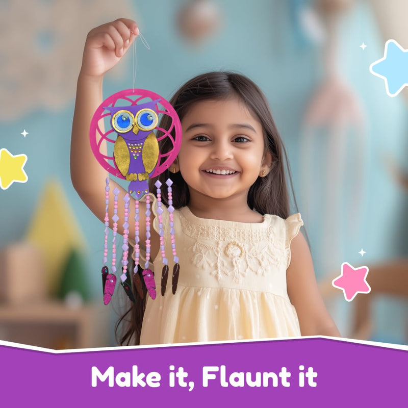 Bloomingo Owl Dreamcatcher Craft Kit