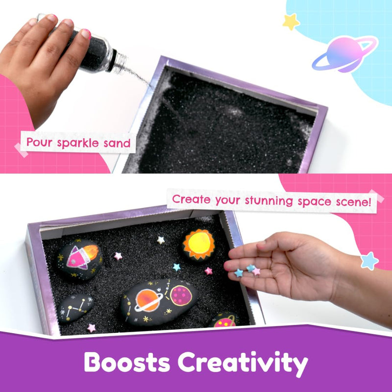 Bloomingo Soar into Space DIY Rock Painting Kit